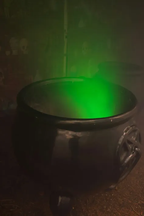 Photo of a similar item: GiftExpress 8 in Black Cauldron Candy Bucket