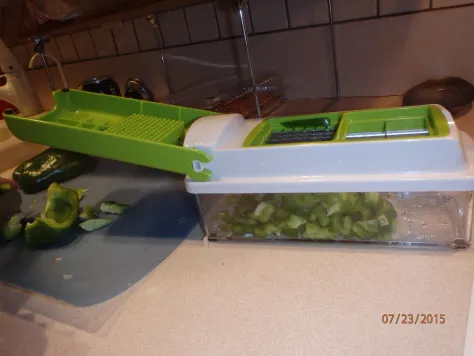 Photo of a similar item: Fullstar Pro Original Vegetable Chopper and Spiralizer
