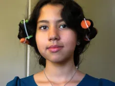 Photo of a similar item: Kitsch Satin Heatless Curls Overnight Set, Charcoal