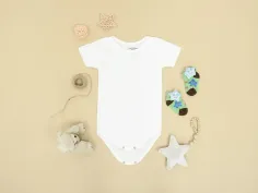 Photo of a similar item: Gerber Short-Sleeve Onesies Bodysuits, White, 8-Pack