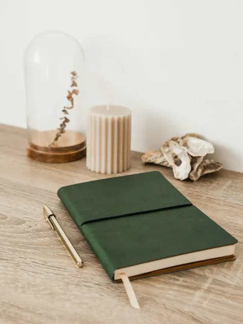 Photo of a similar item: Leuchtturm1917 A5 Hardcover Notebook, Dotted, Black