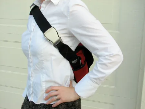 Photo of a similar item: Pander Nylon Belt Bag, Black