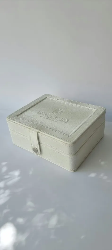 Photo of a similar item: ProCase 2-Layer Jewelry Box, White
