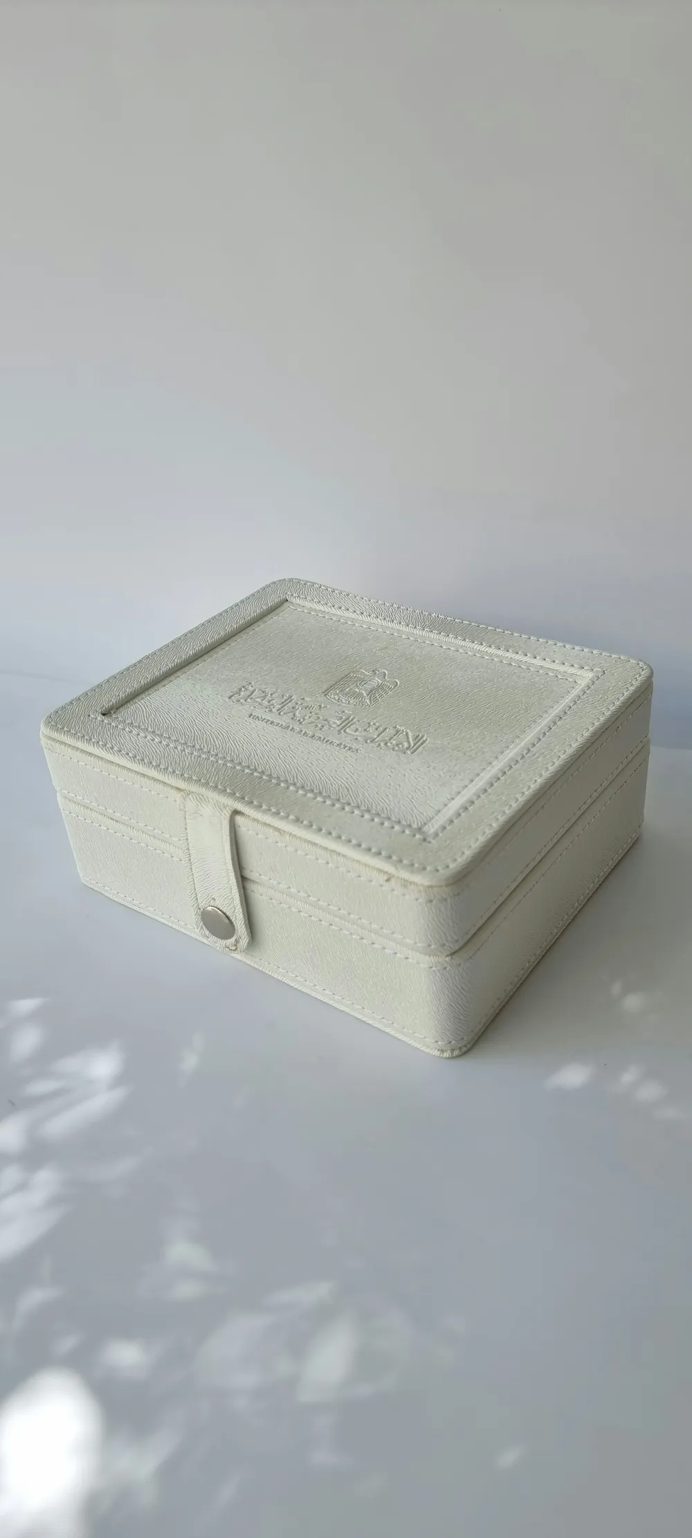 Photo of a similar item: ProCase 2-Layer Jewelry Box, White