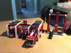 Photo of a similar item: LEGO City Fire Station 60414