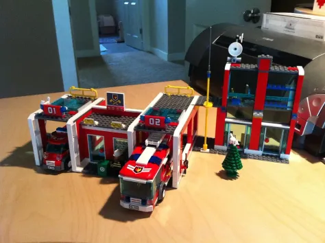 Photo of a similar item: LEGO City Fire Station 60414