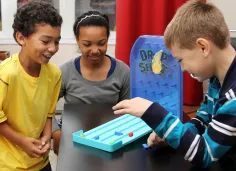 Photo of a similar item: ThinkFun Zingo Bingo Game