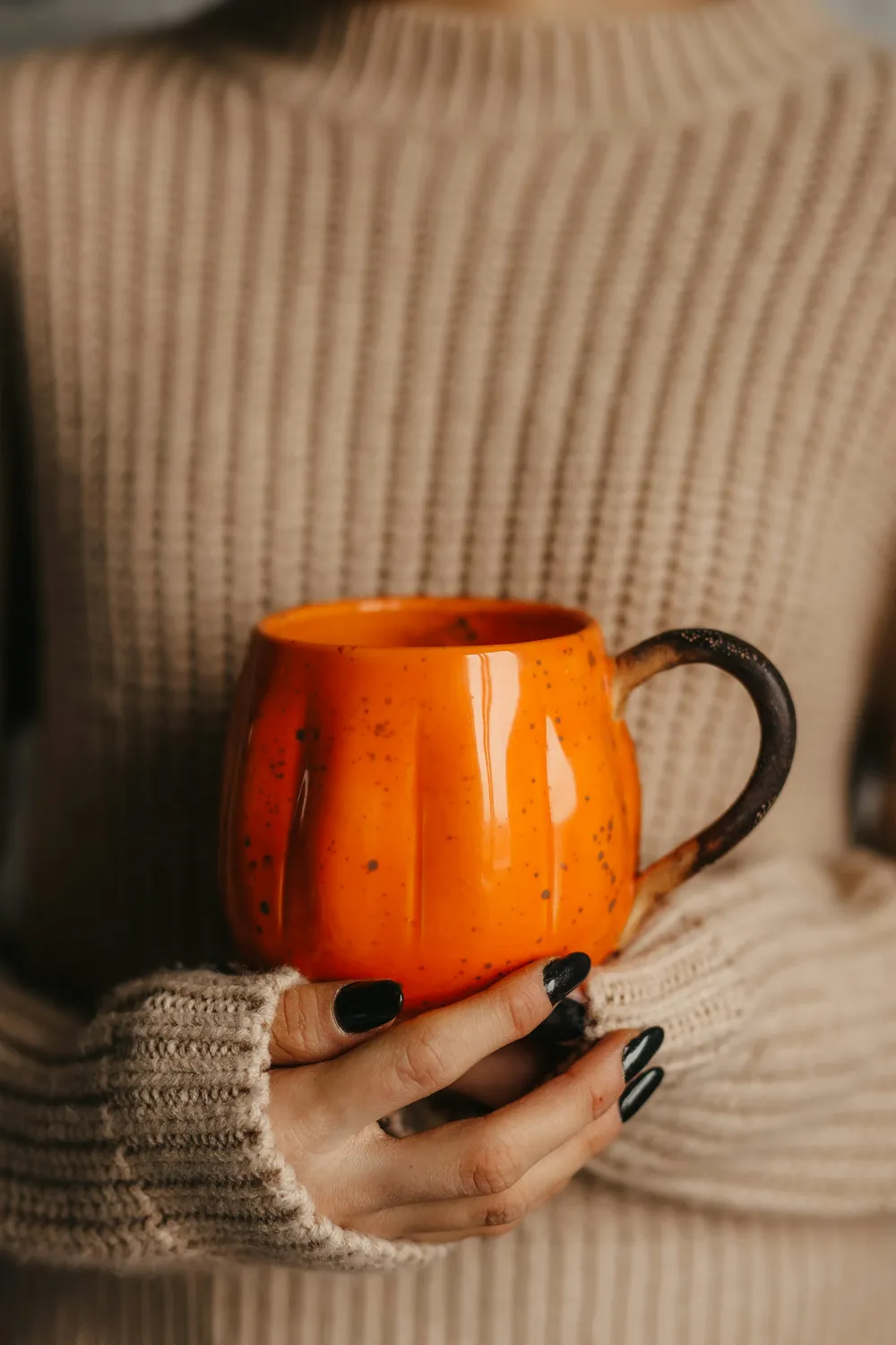 Photo of a similar item: Sweet Water Decor Orange Pumpkin Mug, 19 oz