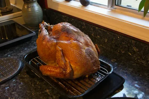 Photo of a similar item: Cuisinart 16 in Stainless Roasting Pan with Rack