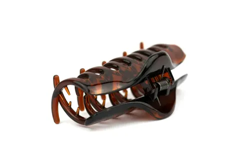 Photo of a similar item: Kitsch Large Claw Clips, 5 in, Black and Tort, 2 Pack