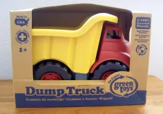 Photo of a similar item: Green Toys Dump Truck, Yellow and Red