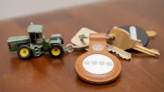 Photo of a similar item: Belkin AirTag Holder with Key Ring