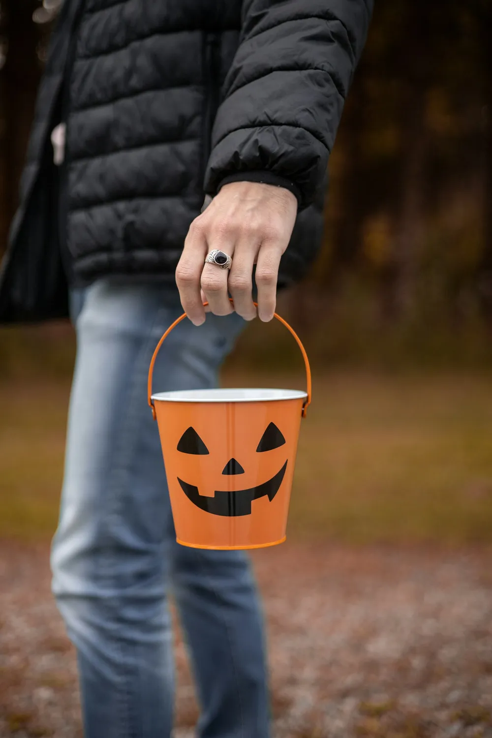 Photo of a similar item: Amloid Pumpkin Trick-or-Treat Pail, 8 in