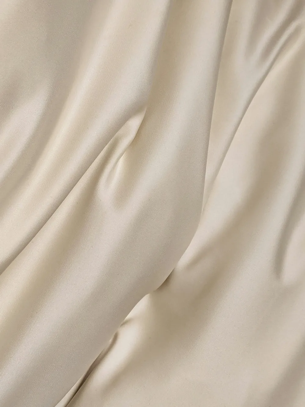 Photo of a similar item: Kitsch Satin Pillowcase with Zipper, Standard, Ivory