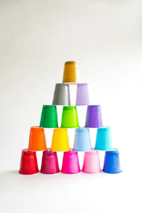 Photo of a similar item: The First Years Stack & Count Stacking Cups, 8 Pieces