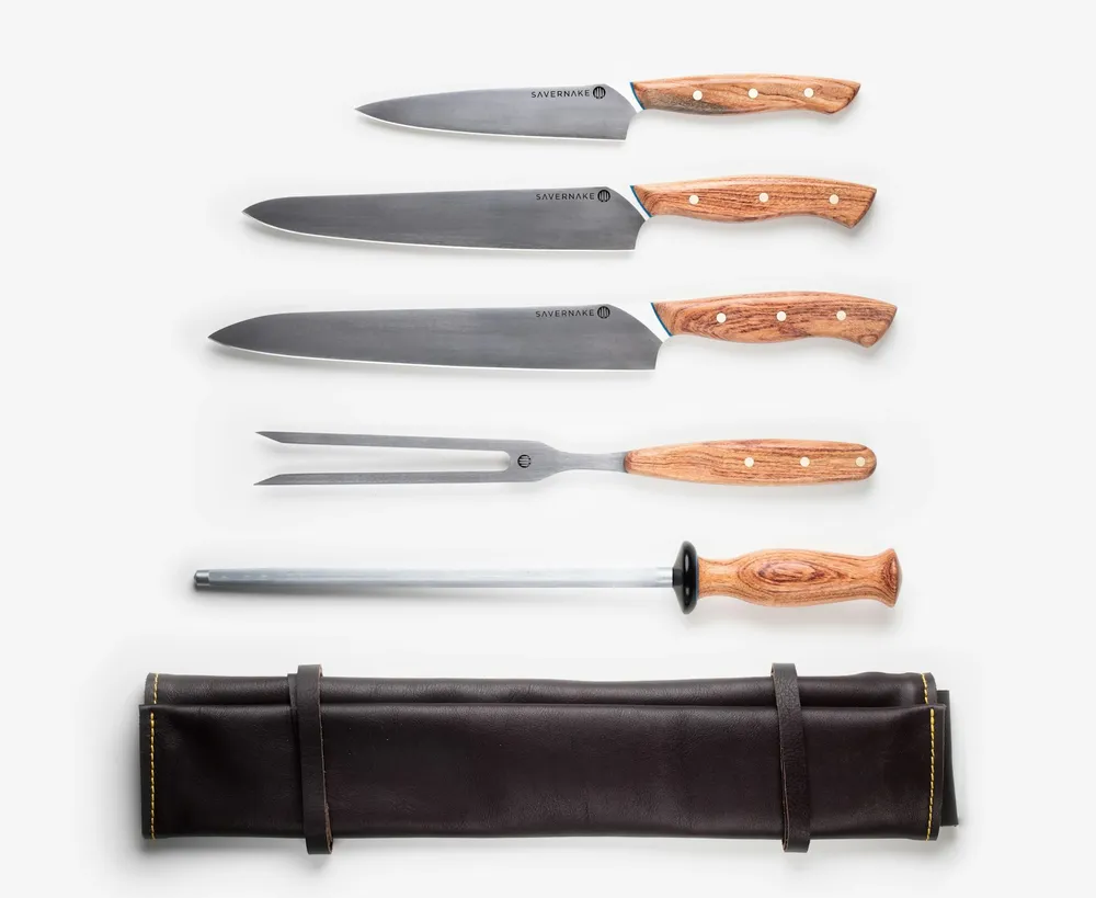 Photo of a similar item: Cutluxe Turkey Carving Knife and Fork Set
