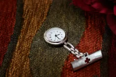Photo of a similar item: Avaner Stainless Steel Nurse Fob Watch with Pulsometer