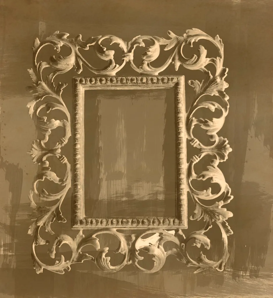 Photo of a similar item: Lawrence Frames Silver-Plate Beaded Picture Frame, 5 x 7