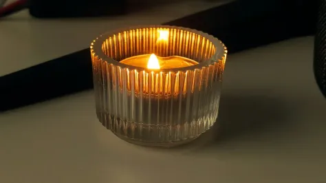 Photo of a similar item: Voluspa Baltic Amber Classic Boxed Candle, 9 oz